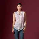 Camilla Sakura Sleeveless - Mandalas Women’s Modern Kebaya Top - Mandalas