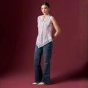 Camilla Sakura Sleeveless - Mandalas Women’s Modern Kebaya Top - Mandalas