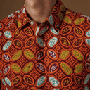 Camora - Mandalas Kemeja Batik Pria Premium Lengan Pendek - Mandalas