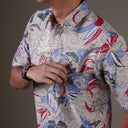 Canaria - Mandalas Kemeja Batik Pria Premium Lengan Pendek - Mandalas