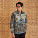 Candrakablu - Mandalas Kemeja Batik Pria Premium Lengan Panjang - Mandalas