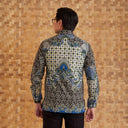 Candrakablu - Mandalas Kemeja Batik Pria Premium Lengan Panjang - Mandalas