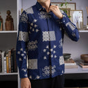Carak - Mandalas Kemeja Batik Pria Premium Lengan Panjang - Mandalas