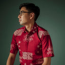 Carika - Mandalas Kemeja Batik Pria Premium Lengan Pendek - Mandalas