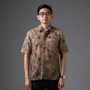 Casuari - Mandalas Kemeja Batik Pria Premium Lengan Pendek - Mandalas