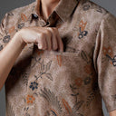 Casuari - Mandalas Kemeja Batik Pria Premium Lengan Pendek - Mandalas