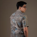 Cayablu - Mandalas Kemeja Batik Pria Premium Lengan Pendek - Mandalas