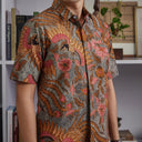 Cayadara - Mandalas Kemeja Batik Pria Premium Lengan Pendek - Mandalas