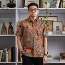 Cayadara - Mandalas Kemeja Batik Pria Premium Lengan Pendek - Mandalas