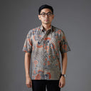 Cayaren - Mandalas Kemeja Batik Pria Premium Lengan Pendek - Mandalas