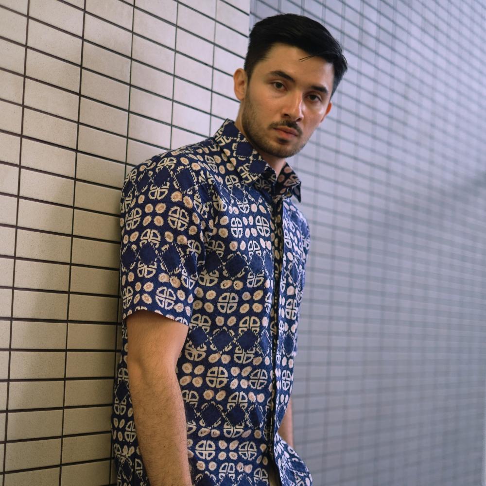 Akasan - Mandalas Kemeja Batik Pria Premium Lengan Pendek