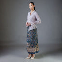 Celina Clay Lengan Panjang - Mandalas Atasan Kebaya Wanita Outer Katun Bordir Modern - Mandalas