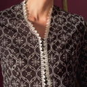 Celina Lengan Panjang - Mandalas Atasan Kebaya Wanita Outer Katun Bordir Modern - Mandalas