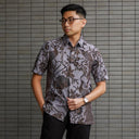 Cendrabu - Mandalas Kemeja Batik Pria Premium Lengan Pendek - Mandalas