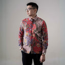 Cendrana - Mandalas Kemeja Batik Pria Premium Lengan Panjang - Mandalas