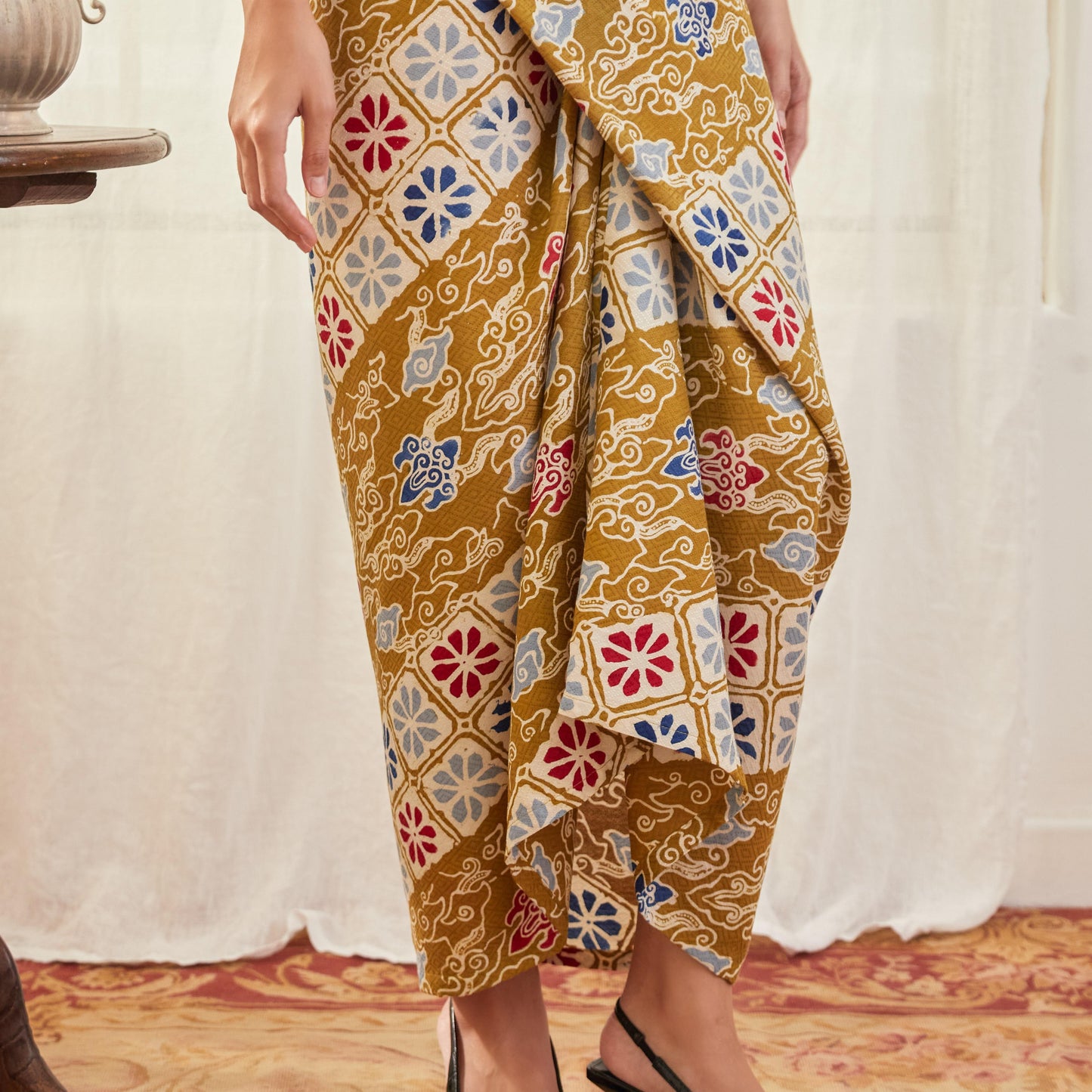 Arajo - Mandalas Rok Lilit Batik Premium Wanita