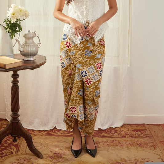 Arajo - Mandalas Rok Lilit Batik Premium Wanita