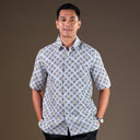 Chevron - Mandalas Kemeja Batik Pria Premium Lengan Pendek - Mandalas