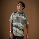 Cidane - Mandalas Kemeja Batik Pria Premium Lengan Pendek - Mandalas