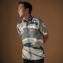 Cidane - Mandalas Kemeja Batik Pria Premium Lengan Pendek - Mandalas