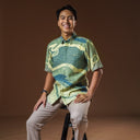 Cidanegal - Mandalas Kemeja Batik Pria Premium Lengan Pendek - Mandalas