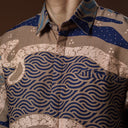 Cidaru - Mandalas Kemeja Batik Pria Premium Lengan Pendek - Mandalas