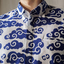 Cirrus - Mandalas Kemeja Batik Pria Premium Lengan Pendek - Mandalas