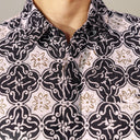 Clova - Mandalas Kemeja Batik Pria Premium Lengan Pendek - Mandalas
