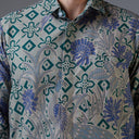 Coregal - Mandalas Set Sarimbit Couple Kemeja Lengan Panjang dan Rok Batik Premium - Mandalas