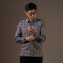 Coreno - Mandalas Kemeja Batik Pria Premium Lengan Panjang - Mandalas