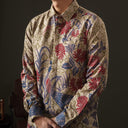 Coreta - Mandalas Kemeja Batik Pria Premium Lengan Panjang - Mandalas