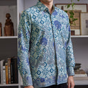Coretos - Mandalas Kemeja Batik Pria Premium Lengan Panjang - Mandalas