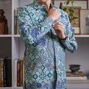 Coretos - Mandalas Kemeja Batik Pria Premium Lengan Panjang - Mandalas