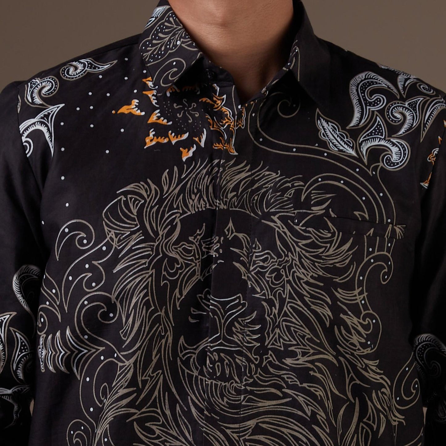 Versa - Mandalas Kemeja Batik Pria Premium Lengan Panjang