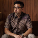 Dabu - Mandalas Kemeja Batik Pria Premium Lengan Pendek - Mandalas