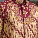 Dakai - Mandalas Kemeja Batik Pria Premium Lengan Pendek - Mandalas