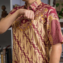 Dakai - Mandalas Kemeja Batik Pria Premium Lengan Pendek - Mandalas