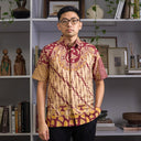 Dakai - Mandalas Kemeja Batik Pria Premium Lengan Pendek - Mandalas