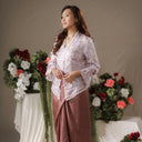 Dalilah Lengan Panjang - Mandalas Atasan Kebaya Set Wanita Outer Batik Bordir Modern - Mandalas