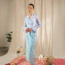 Dalilah Lengan Panjang - Mandalas Atasan Kebaya Set Wanita Outer Batik Bordir Modern - Mandalas