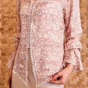Dalilah Long Sleeve - Mandalas Women’s Modern Viscose Blouse - Mandalas