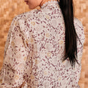 Dalilah Long Sleeve - Mandalas Women’s Modern Viscose Blouse - Mandalas