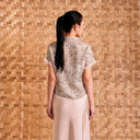 Dalilah Short Sleeve - Mandalas Women’s Modern Viscose Blouse - Mandalas