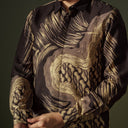 Danadian - Mandalas Kemeja Batik Pria Premium Lengan Panjang - Mandalas