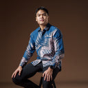 Danavi - Mandalas Kemeja Batik Pria Premium Lengan Panjang - Mandalas