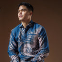 Danavi - Mandalas Kemeja Batik Pria Premium Lengan Panjang - Mandalas