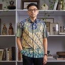Daomi - Mandalas Kemeja Batik Pria Premium Lengan Pendek - Mandalas