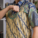 Daomi - Mandalas Kemeja Batik Pria Premium Lengan Pendek - Mandalas