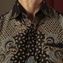 Darsadian - Mandalas Kemeja Batik Pria Premium Lengan Panjang - Mandalas