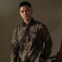 Darsadian - Mandalas Kemeja Batik Pria Premium Lengan Panjang - Mandalas